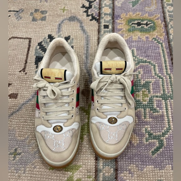 Gucci womens screener sneaker, size 39, worn handful of times - Picture 5 of 13